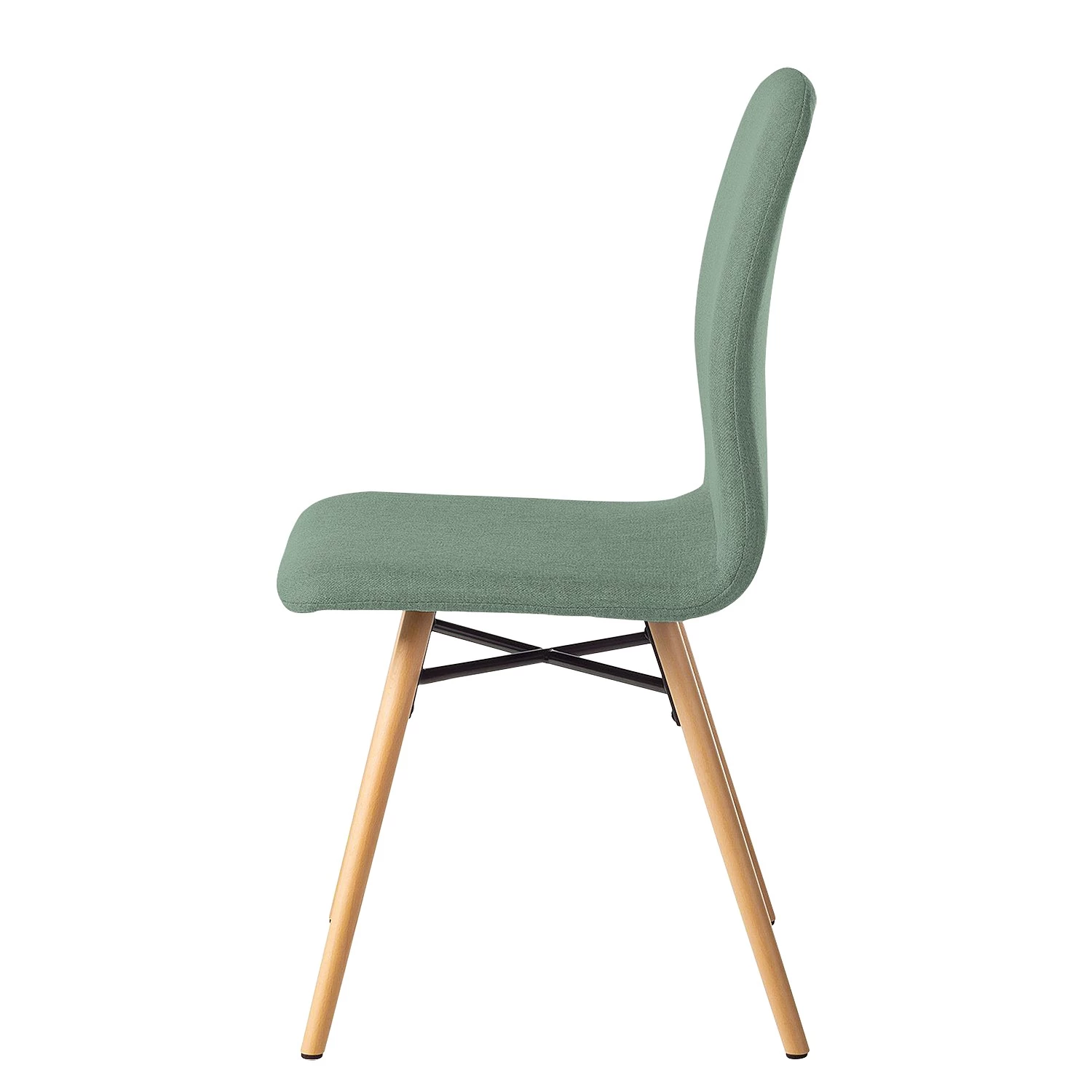 Mørteens Chaises capitonnées Daleras - Tissu Cors: Gris menthe - Lot de 2 4 Mørteens Chaises capitonnées Daleras - Tissu Cors: Gris menthe - Lot de 2 – Image 4