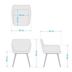 Mørteens Chaises à accoudoirs Nicholas XXL - Tissu Cors: Granite - 1 chaise -ÉcoMaison Soldes 1000016139 201013 14331700037 SKETCH DETAILS P000000001000016139 sketch