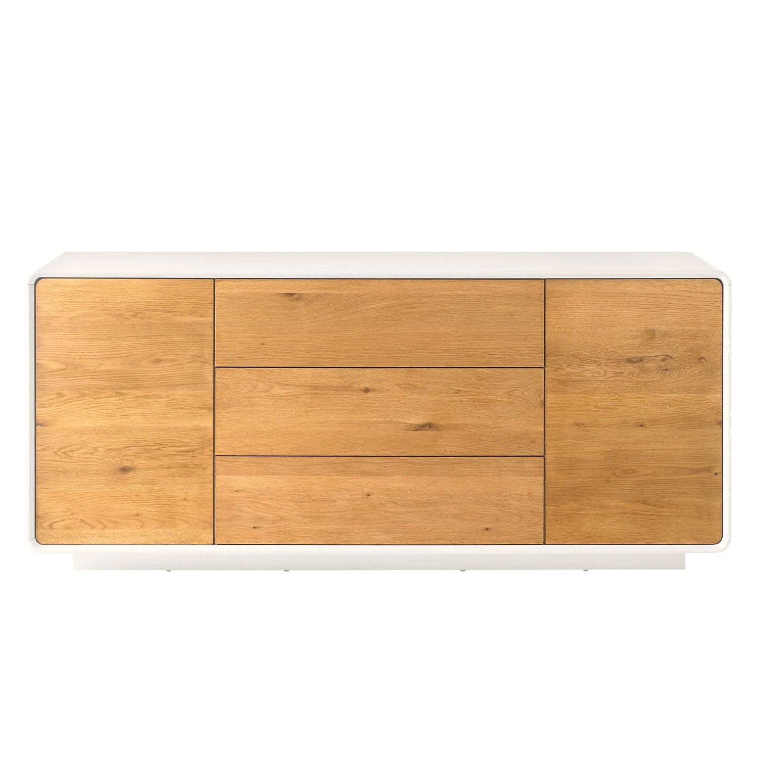 Mørteens Buffet Boge - Chêne à nœuds / Blanc mat 3 Mørteens Buffet Boge - Chêne à nœuds / Blanc mat – Image 3