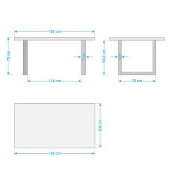 Ars Natura Table Mar del PlataWOOD - 180 x 100 cm 25 Ars Natura Table Mar del PlataWOOD - 180 x 100 cm -ÉcoMaison Soldes 1000032632 180620 15132401 GALLERYIMAGES P000000001000032632