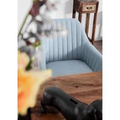 Mørteens Chaise à accoudoirs Ermelo I - rotatif - Tissu / Chêne massif - Bleu clair - 1 set 23 Mørteens Chaise à accoudoirs Ermelo I - rotatif - Tissu / Chêne massif - Bleu clair - 1 set -ÉcoMaison Soldes 1000040294 191121 09464700014 DETAILS P000000001000040294