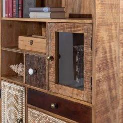 Ars manufacti Étagère Curenna I - Manguier partiellement massif - Manguier / Marron -ÉcoMaison Soldes 1000040374 220127 130020000030 DETAILS P000000001000040374