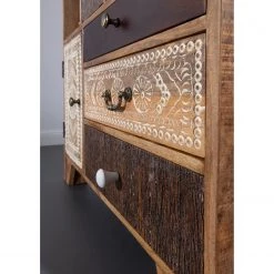 Ars manufacti Étagère Curenna I - Manguier partiellement massif - Manguier / Marron -ÉcoMaison Soldes 1000040374 220127 130021000035 DETAILS P000000001000040374