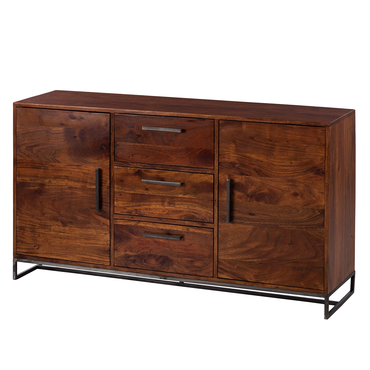 Ars manufacti Buffet Woodson - Acacia brun - Largeur : 145 cm 1 Ars manufacti Buffet Woodson - Acacia brun - Largeur : 145 cm