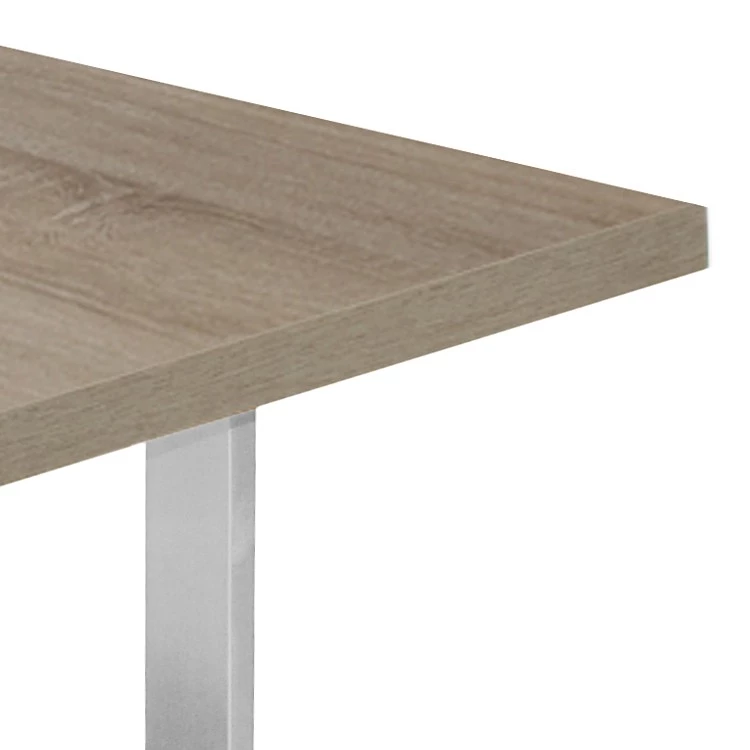 Mooved Table Leaf I - Imitation chêne brut de sciage - 200 x 100 cm 2 Mooved Table Leaf I - Imitation chêne brut de sciage - 200 x 100 cm – Image 2