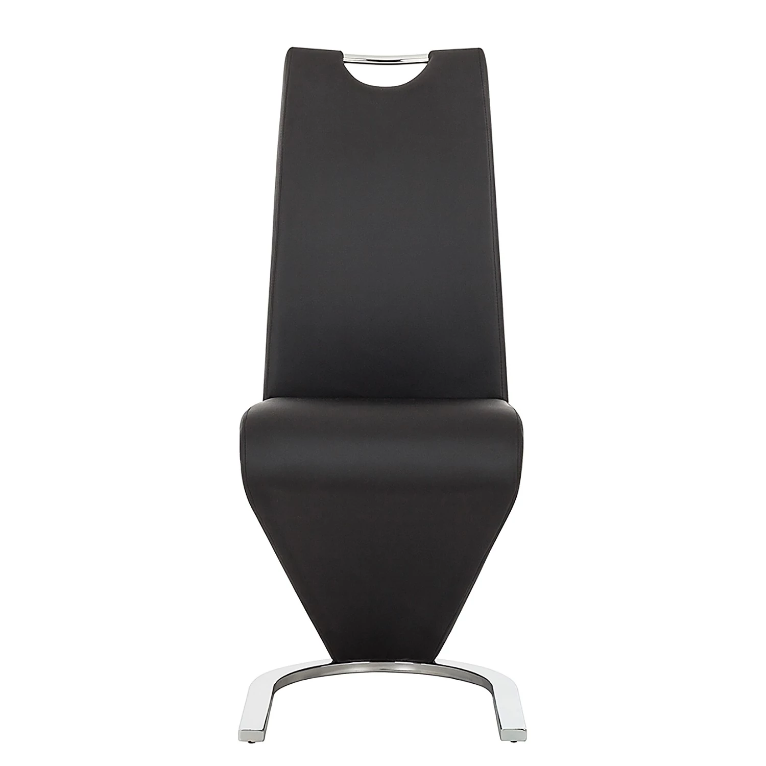 Fredriks Chaise cantilever Amanda II - Noir - Lot de 2 4 Fredriks Chaise cantilever Amanda II - Noir - Lot de 2 – Image 4