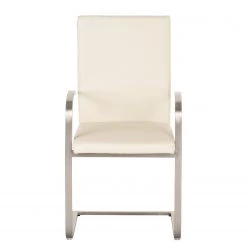 Fredriks Chaises cantilever Augusta I (lot de 2) - Cuir Aude: Créme - Avec accoudoirs -ÉcoMaison Soldes 1000064496 201021 10340600072 DETAILS P000000001000064496