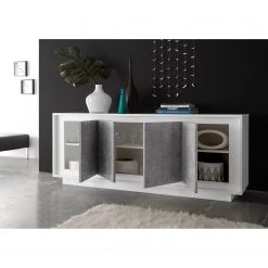 LC Spa Buffet Forenza - Imitation béton / Blanc -ÉcoMaison Soldes 1000091559 201029 08233600097 MOOD DETAILS P000000001000091559 mood