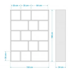 Temahome Étagère Berlin - Blanc mat - Blanc - 150 x 198 cm 19 Temahome Étagère Berlin - Blanc mat - Blanc - 150 x 198 cm -ÉcoMaison Soldes 1000095012 190926 12223200008 SKETCH DETAILS P000000001000095012 sketch