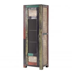 Wolf-Möbel Vitrine Goa I - Partiellement en manguier et acacia massifs