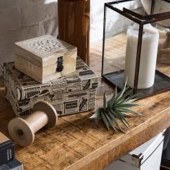 Wolf-Möbel Étagère Iron I - Manguier massif / Fer -ÉcoMaison Soldes 1000104113 191024 17544400019 MOOD DETAILS P000000001000104113 mood