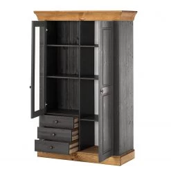 Maison Belfort Armoire vitrine Bergen - Epicéa gris / Epicéa lessivé 14 Maison Belfort Armoire vitrine Bergen - Epicéa gris / Epicéa lessivé -ÉcoMaison Soldes 1000104342 211122 08320700629 DETAILS P000000001000104342