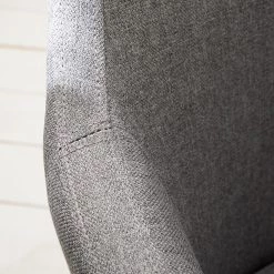 Mørteens Chaise à accoudoirs Nicholas IV - Tissu / Métal - Granit / gris-brun antique -ÉcoMaison Soldes 1000112681 201008 06230000195 DETAILS P000000001000112681