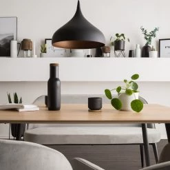 Mørteens Table Kimberley - Chêne / Noir 18 Mørteens Table Kimberley - Chêne / Noir -ÉcoMaison Soldes 1000113300 190909 13110100002 DETAILS P000000001000113300