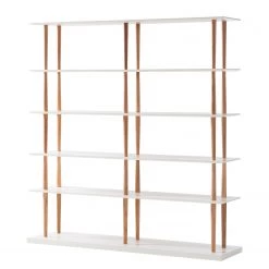 Mørteens Etagère Lindholm IV - Blanc - 160 x 168 cm