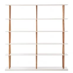Mørteens Etagère Lindholm IV - Blanc - 160 x 168 cm -ÉcoMaison Soldes 1000113304 190924 12494000017 DETAILS P000000001000113304