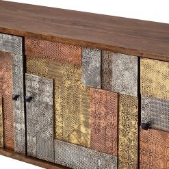 Wolf-Möbel Buffet Orient - Acacia massif / Métal - Multicolore 22 Wolf-Möbel Buffet Orient - Acacia massif / Métal - Multicolore -ÉcoMaison Soldes 1000114122 200512 14063400027 DETAILS P000000001000114122