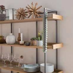 Ars manufacti Bibliothèque Dharai II - Placage en bois véritable / Métal - Chêne / Argenté 20 Ars manufacti Bibliothèque Dharai II - Placage en bois véritable / Métal - Chêne / Argenté -ÉcoMaison Soldes 1000117167 180912 12435707 GALLERYIMAGES P000000001000117167