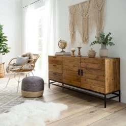 Ars manufacti Buffet Grasby - Pin recyclé / Métal - Pin foncé / Noir 17 Ars manufacti Buffet Grasby - Pin recyclé / Métal - Pin foncé / Noir -ÉcoMaison Soldes 1000117185 180911 09581011 MOOD GALLERYIMAGES P000000001000117185 mood