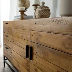 Ars manufacti Buffet Grasby - Pin recyclé / Métal - Pin foncé / Noir 27 Ars manufacti Buffet Grasby - Pin recyclé / Métal - Pin foncé / Noir -ÉcoMaison Soldes 1000117185 180911 09581115 MOOD GALLERYIMAGES P000000001000117185 mood