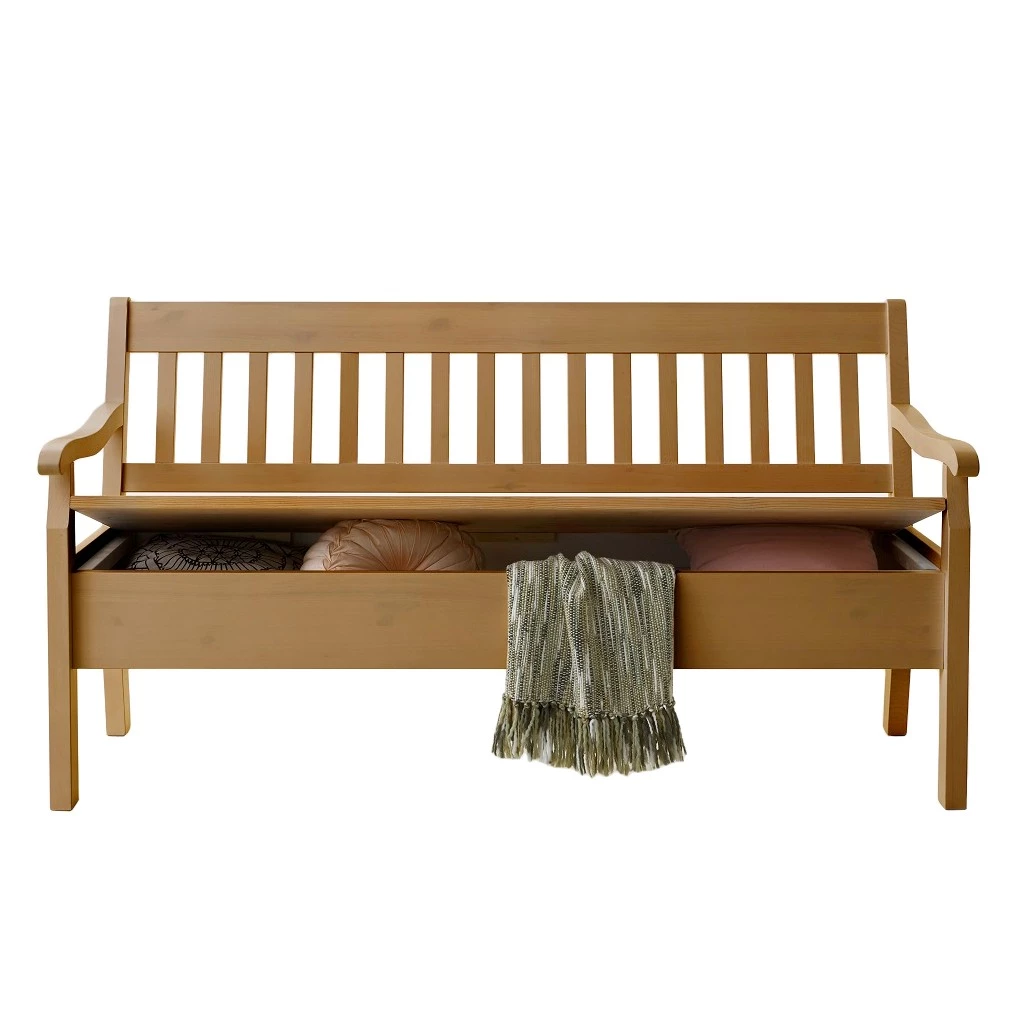 Maison Belfort Banc Boston - Epicéa lessivé - Largeur : 169 cm 4 Maison Belfort Banc Boston - Epicéa lessivé - Largeur : 169 cm – Image 4