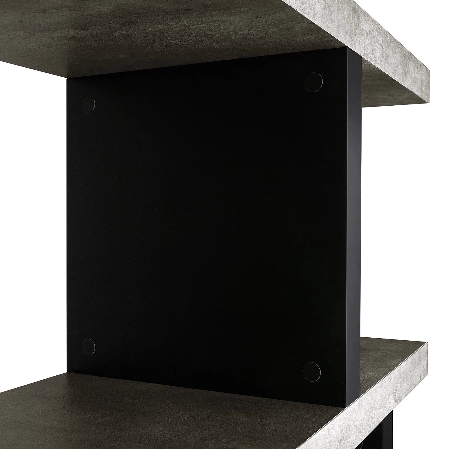 Temahome Étagère Detroit - Imitation béton / Noir mat - Hauteur : 172 cm 7 Temahome Étagère Detroit - Imitation béton / Noir mat - Hauteur : 172 cm – Image 7