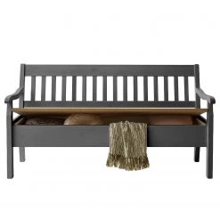 Maison Belfort Banc Boston - Pin massif - Epicéa gris / Epicéa lessivé - Largeur : 169 cm - Avec accoudoirs -ÉcoMaison Soldes 1000120725 211122 08323201867 DETAILS P000000001000120725