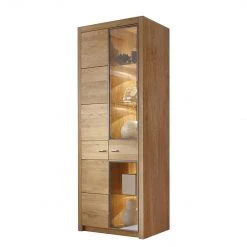 Naturoo Armoire vitrine Floriano - Chêne à nœuds / Imitation chêne à nœuds -ÉcoMaison Soldes 1000123163 190828 17044100003 DETAILS P000000001000123163