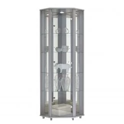 Fredriks Vitrine d'angle Amalia I - Éclairage inclus - Imitation hêtre - Argenté 8 Fredriks Vitrine d'angle Amalia I - Éclairage inclus - Imitation hêtre - Argenté -ÉcoMaison Soldes 1000123257 190828 17044300050 DETAILS P000000001000123257