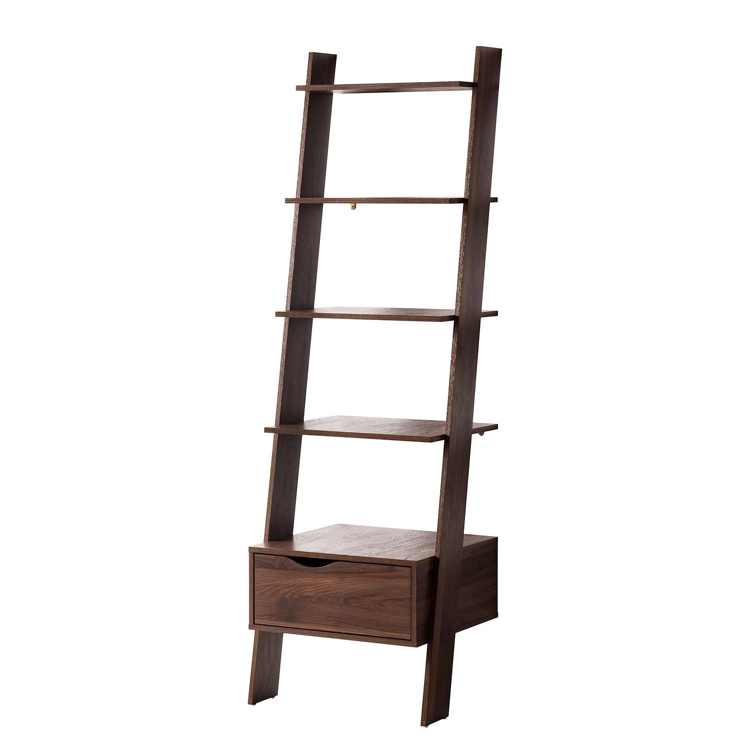 Mørteens Étagère Gjora - Partiellement en hévéa massif - Noyer 1 Mørteens Étagère Gjora - Partiellement en hévéa massif - Noyer