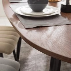 Mørteens Table Gjora II - Partiellement en hévéa massif - Imitation noyer 21 Mørteens Table Gjora II - Partiellement en hévéa massif - Imitation noyer -ÉcoMaison Soldes 1000123457 200325 14502600010 DETAILS P000000001000123457