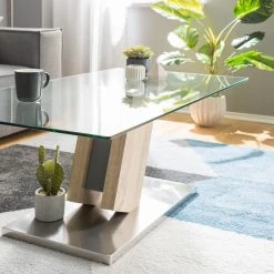 Fredriks Table basse Bleik - Verre de sécurité / Acier inoxydable - Imitation chêne / Argenté 13 Fredriks Table basse Bleik - Verre de sécurité / Acier inoxydable - Imitation chêne / Argenté -ÉcoMaison Soldes 1000123772 190226 06172700007 GALLERYIMAGES P000000001000123772