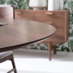 Mørteens Table Olson - Partiellement en hévéa massif - Noyer -ÉcoMaison Soldes 1000124055 190404 14122700005 GALLERYIMAGES P000000001000124055