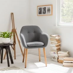 Mørteens Chaise à accoudoirs Bolands - Gris clair / Chêne 12 Mørteens Chaise à accoudoirs Bolands - Gris clair / Chêne -ÉcoMaison Soldes 1000126061 180725 07402503 MOOD GALLERYIMAGES P000000001000126061 mood