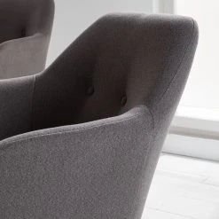 Mørteens Chaise à accoudoirs Bolands - Gris clair / Chêne 17 Mørteens Chaise à accoudoirs Bolands - Gris clair / Chêne -ÉcoMaison Soldes 1000126061 180725 07402507 GALLERYIMAGES P000000001000126061