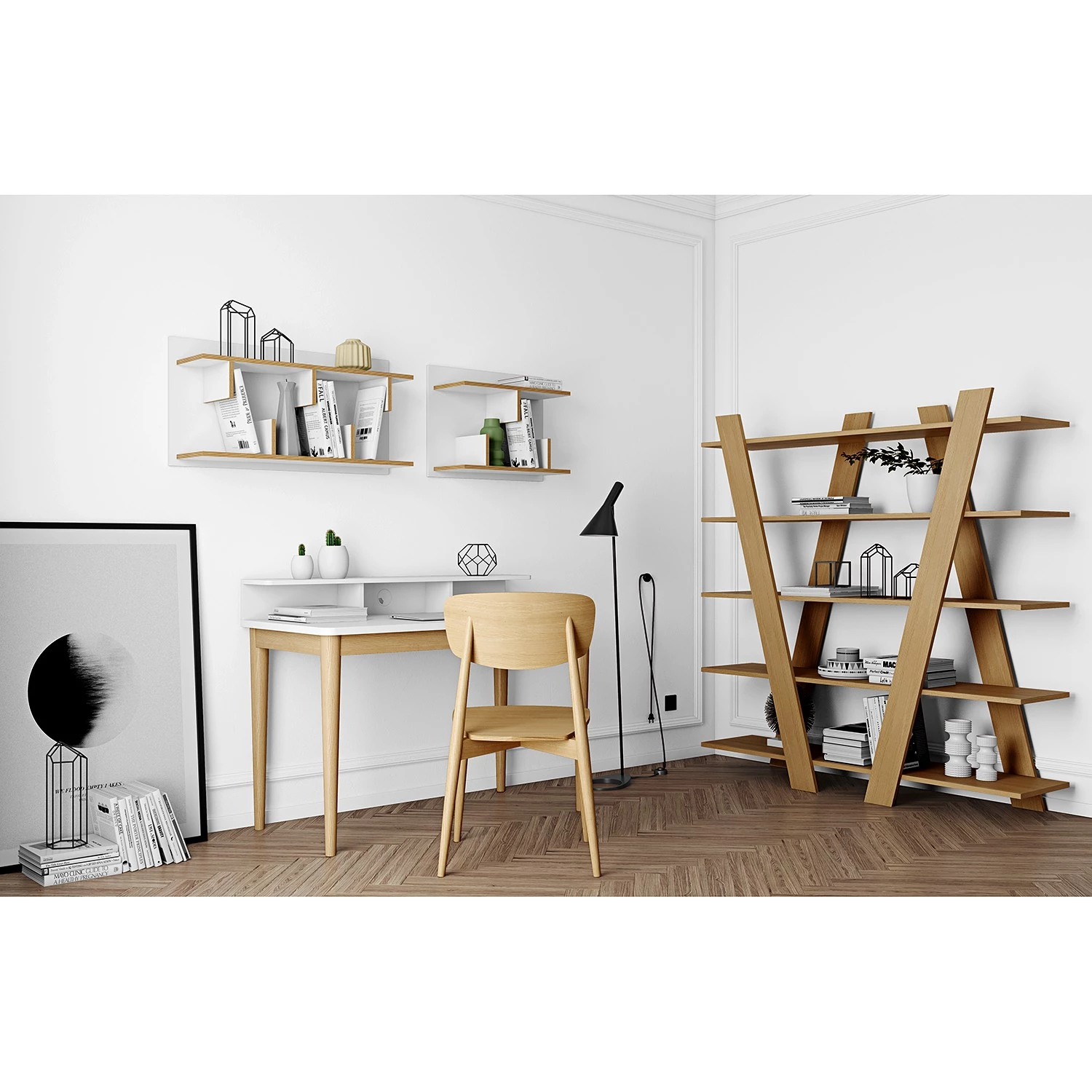 Temahome Étagère Wind I - Chêne 2 Temahome Étagère Wind I - Chêne – Image 2