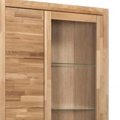 Ars Natura Armoire vitrine Majona (avec éclairage) - Chêne sauvage -ÉcoMaison Soldes 1000127100 180725 09471510 GALLERYIMAGES P000000001000127100