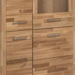 Ars Natura Armoire vitrine Majona (avec éclairage) - Chêne sauvage -ÉcoMaison Soldes 1000127100 180725 09471511 GALLERYIMAGES P000000001000127100