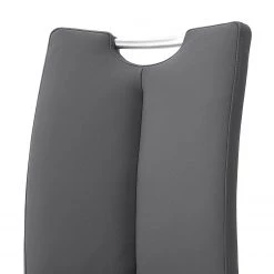 Loftscape Chaises cantilever Anamela I (lot de 2) - Imitation cuir / Acier inoxydable - Argenté - Gris 7 Loftscape Chaises cantilever Anamela I (lot de 2) - Imitation cuir / Acier inoxydable - Argenté - Gris -ÉcoMaison Soldes 1000129629 180906 07254903 GALLERYIMAGES P000000001000129629