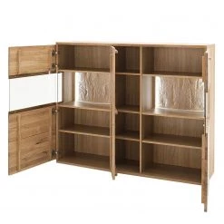 Naturoo Buffet haut Ristiina I - Partiellement en chêne massif - Chêne Bianco / Imitation chêne Bianco -ÉcoMaison Soldes 1000133733 181016 134112162 GALLERYIMAGES P000000001000133733