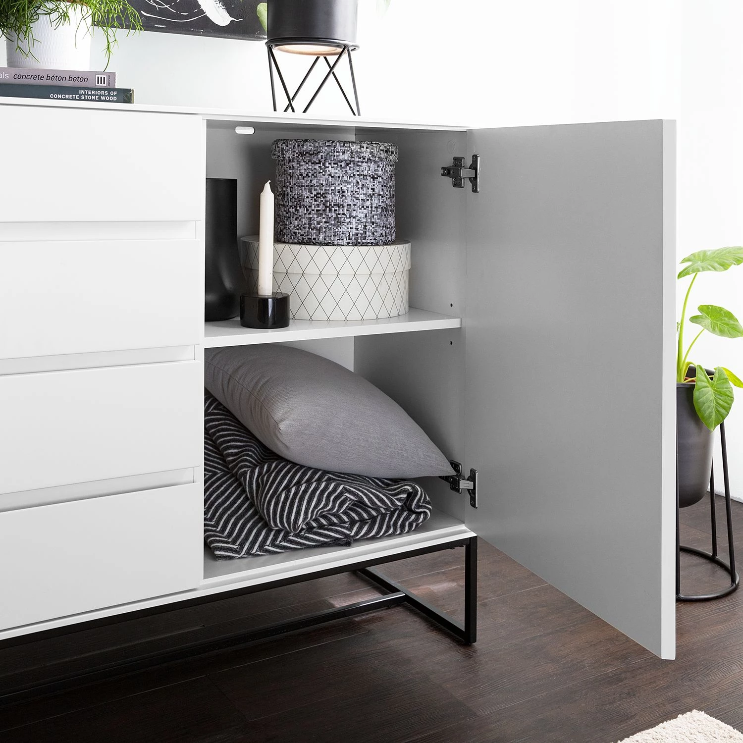 Fredriks Buffet Zaddy II - Blanc 7 Fredriks Buffet Zaddy II - Blanc – Image 7