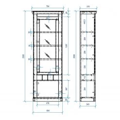 Ridgevalley Vitrine Lewk - Imitation pin blanc / Imitation pin 13 Ridgevalley Vitrine Lewk - Imitation pin blanc / Imitation pin -ÉcoMaison Soldes 1000136094 181219 14224100115 GALLERYIMAGES P000000001000136094