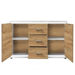 Loftscape Buffet Hagby - Imitation chêne / Blanc -ÉcoMaison Soldes 1000137094 220310 030 DETAILS P000000001000137094