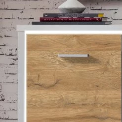 Loftscape Buffet Hagby - Imitation chêne / Blanc -ÉcoMaison Soldes 1000137094 220310 032 DETAILS P000000001000137094