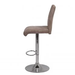 Loftscape Chaises de bar Mansfield (lot de 2) - Microfibre / Acier - Marron vintage -ÉcoMaison Soldes 1000138409 181108 104435106 GALLERYIMAGES P000000001000138409