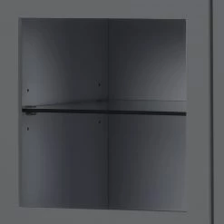 Mørteens Buffet haut Lindholm II - Partiellement en chêne massif - Gris -ÉcoMaison Soldes 1000139416 190116 09553500018 GALLERYIMAGES P000000001000139416