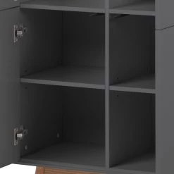 Mørteens Armoire vitrine Lindholm - Partiellement en chêne massif - Gris 11 Mørteens Armoire vitrine Lindholm - Partiellement en chêne massif - Gris -ÉcoMaison Soldes 1000139428 190116 09553600030 GALLERYIMAGES P000000001000139428