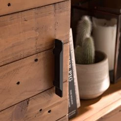 Ars manufacti Commode haute Grasby - Pin massif / Métal - Pin / Noir -ÉcoMaison Soldes 1000147147 190730 14584800005 DETAILS P000000001000147147