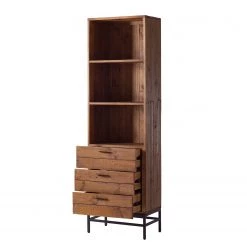 Ars manufacti Étagère Grasby - Pin massif / Métal - Pin / Noir -ÉcoMaison Soldes 1000147149 190726 15531700015 DETAILS P000000001000147149