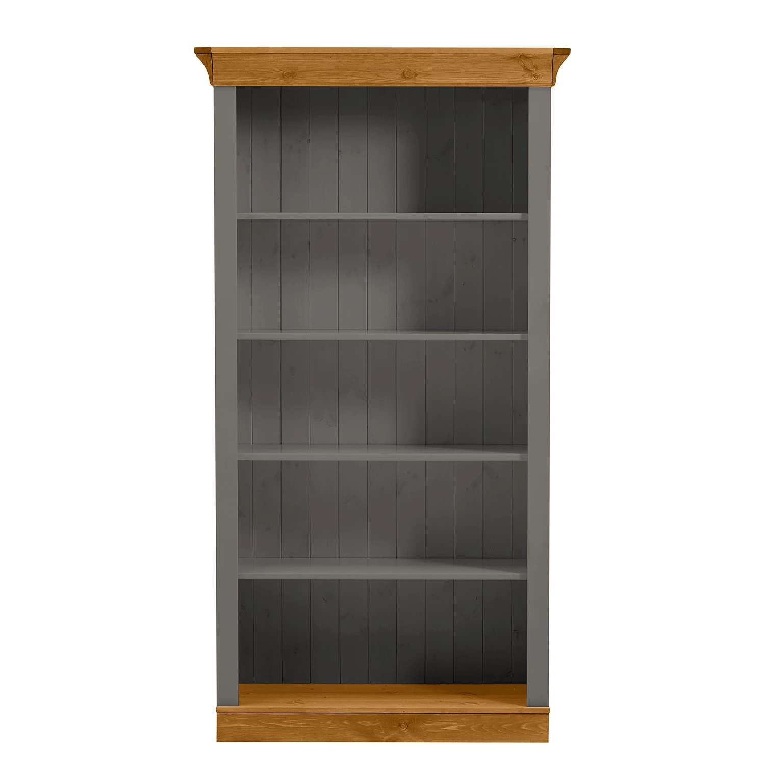 Maison Belfort Étagère Bergen I - Pin massif - Epicéa gris / Epicéa lessivé 3 Maison Belfort Étagère Bergen I - Pin massif - Epicéa gris / Epicéa lessivé – Image 3